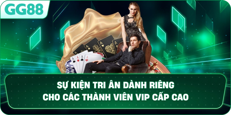 Sự kiện tri ân dành riêng cho các thành viên VIP cấp cao.